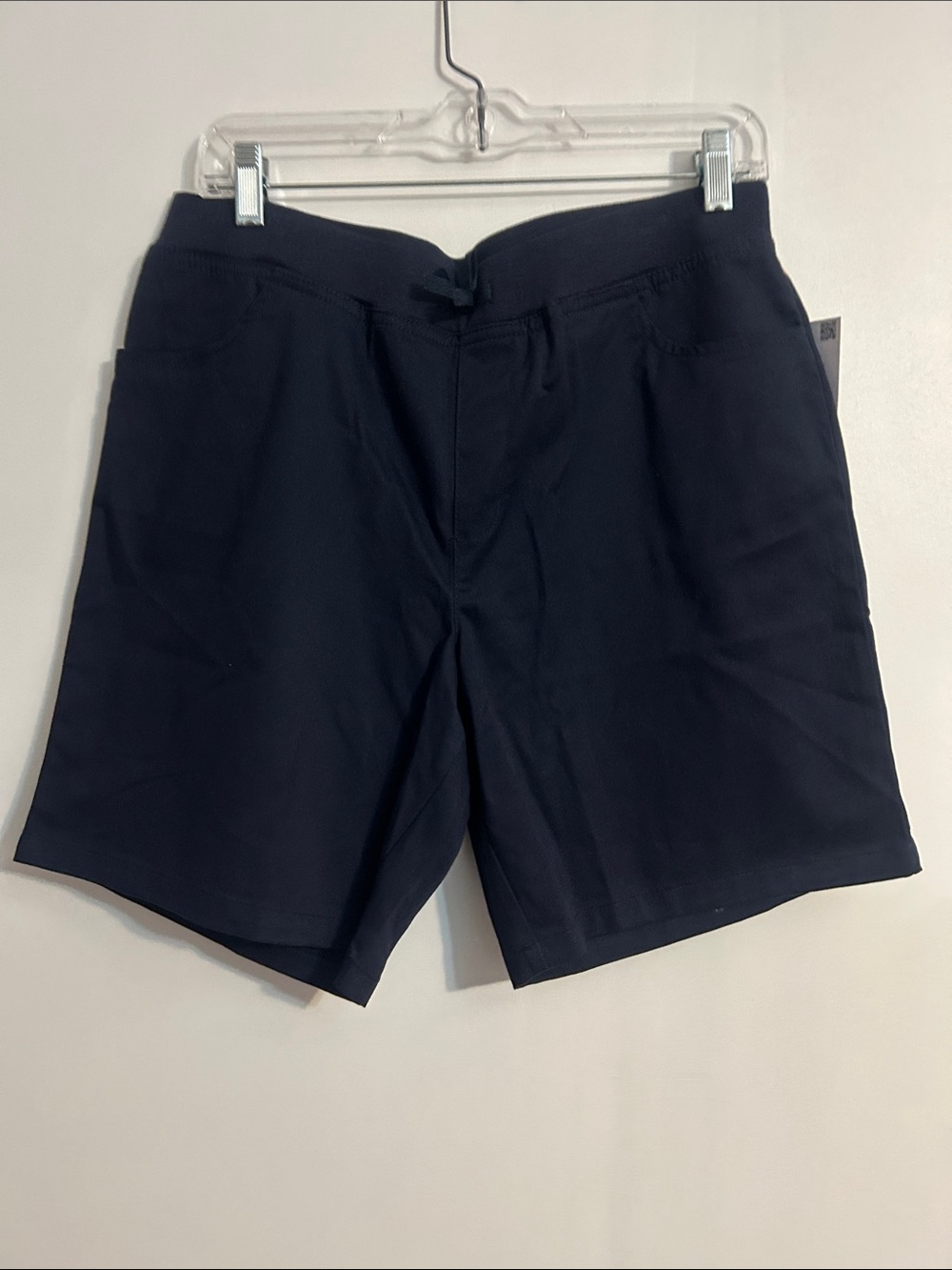 French Toast Girl's Navy Drawstring Casual Shorts